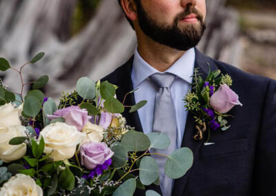 DIY bridal bouquet