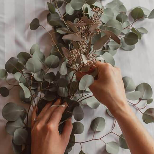 Eucalyptus Garland DIY Add Embellishments