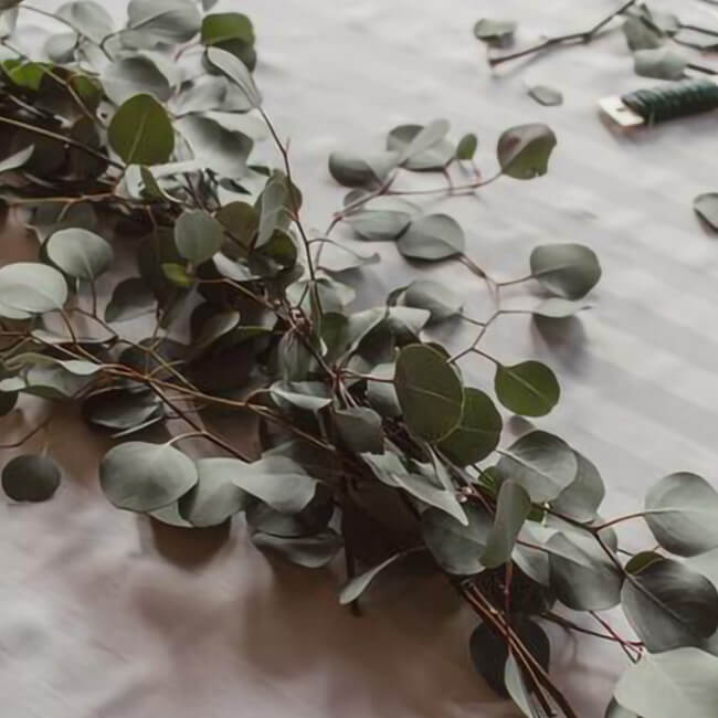 Eucalyptus Garland DIY Ta da Youre Done